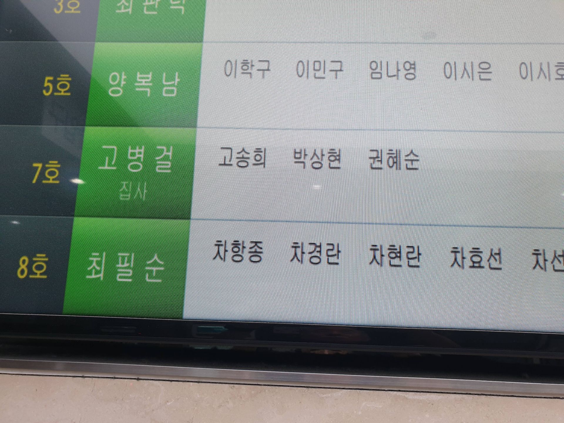 깃발 설치 사진
